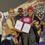 Dr. Cyrus S. Poonawalla received the Dr. K. Anji Reddy Memorial Fellowship for Affordable Biopharmaceuticals by ICT Mumbai.